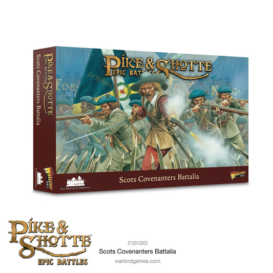 Scots Covenanters Battalia - Pike & Shotte Epic Miniatures Warlord Games