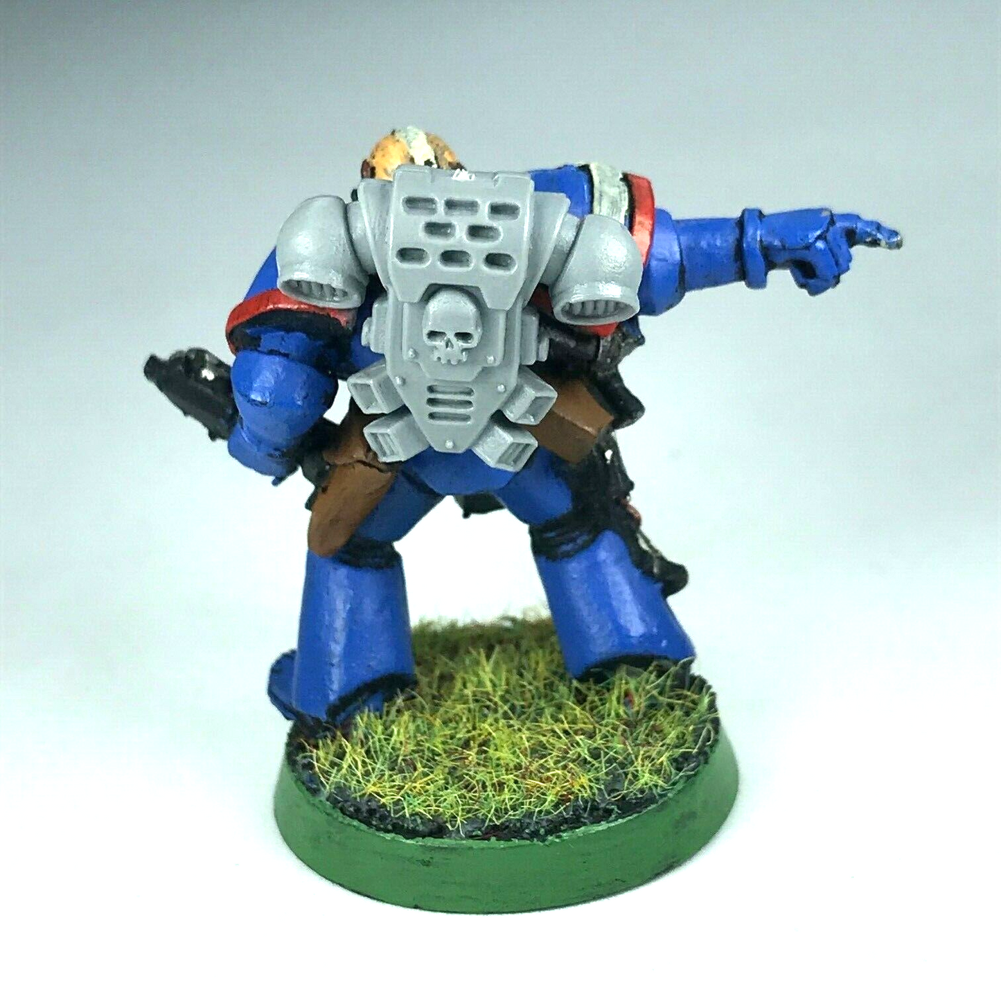 Classic Metal Space Marines Veteran Sergeant - Painted - Warhammer 40K X7858
