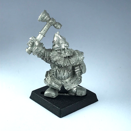 Classic Metal Dwarf Iron Breaker Warrior - Citadel Warhammer Fantasy GW X12339