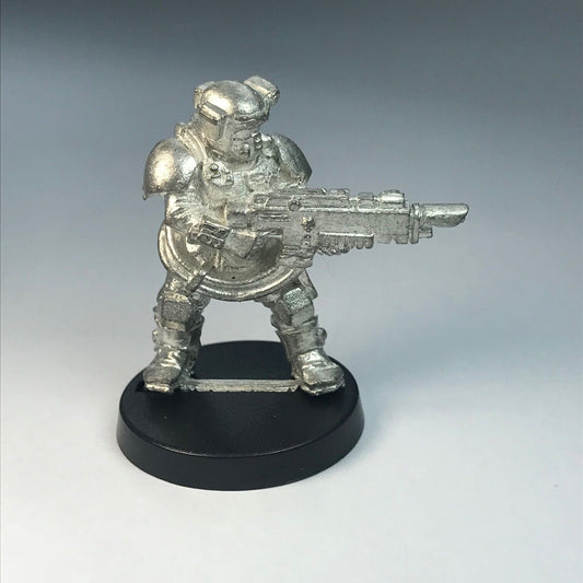 Metal Imperial Guard Kasrkin Stormtrooper Rifleman - Warhammer 40K X3440