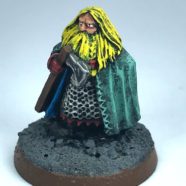 Metal Dwarf King LOTR - Painted - Warhammer / Lord of the Rings X7957