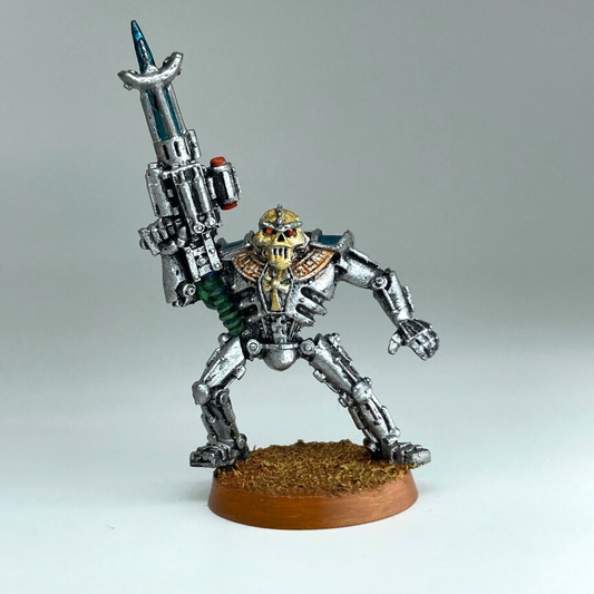 Original Necron Warrior - 1993 - Painted - Warhammer 40K Classic Metal X9500