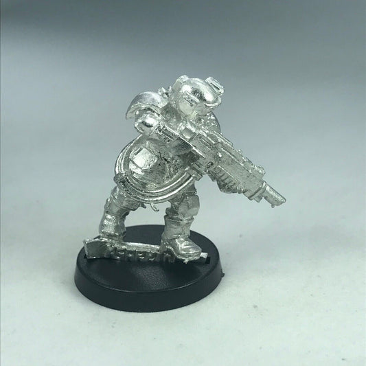 Metal Imperial Guard Kasrkin Stormtrooper Rifleman - Warhammer 40K X1366