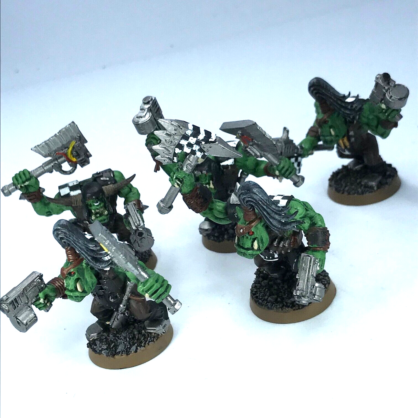Space Ork Nob Nobz Orks - Painted - Warhammer 40K C484