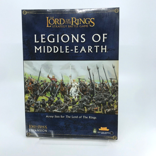 LOTR Legions of Middle-earth Strategy Battle Game Book - Warhammer GW M763