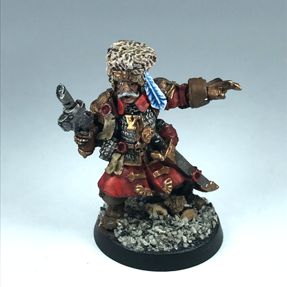 Metal Vostroyan Sergeant Commander Imperial Guard Painted - Warhammer 40K X6119