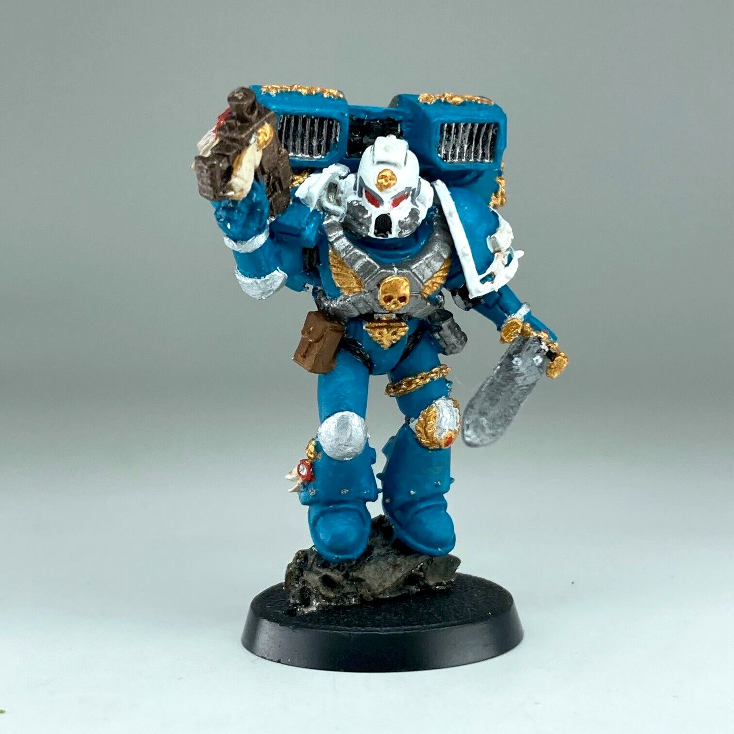 Captain with Jump Pack - Space Marines -  Warhammer 40K Classic Metal X14616