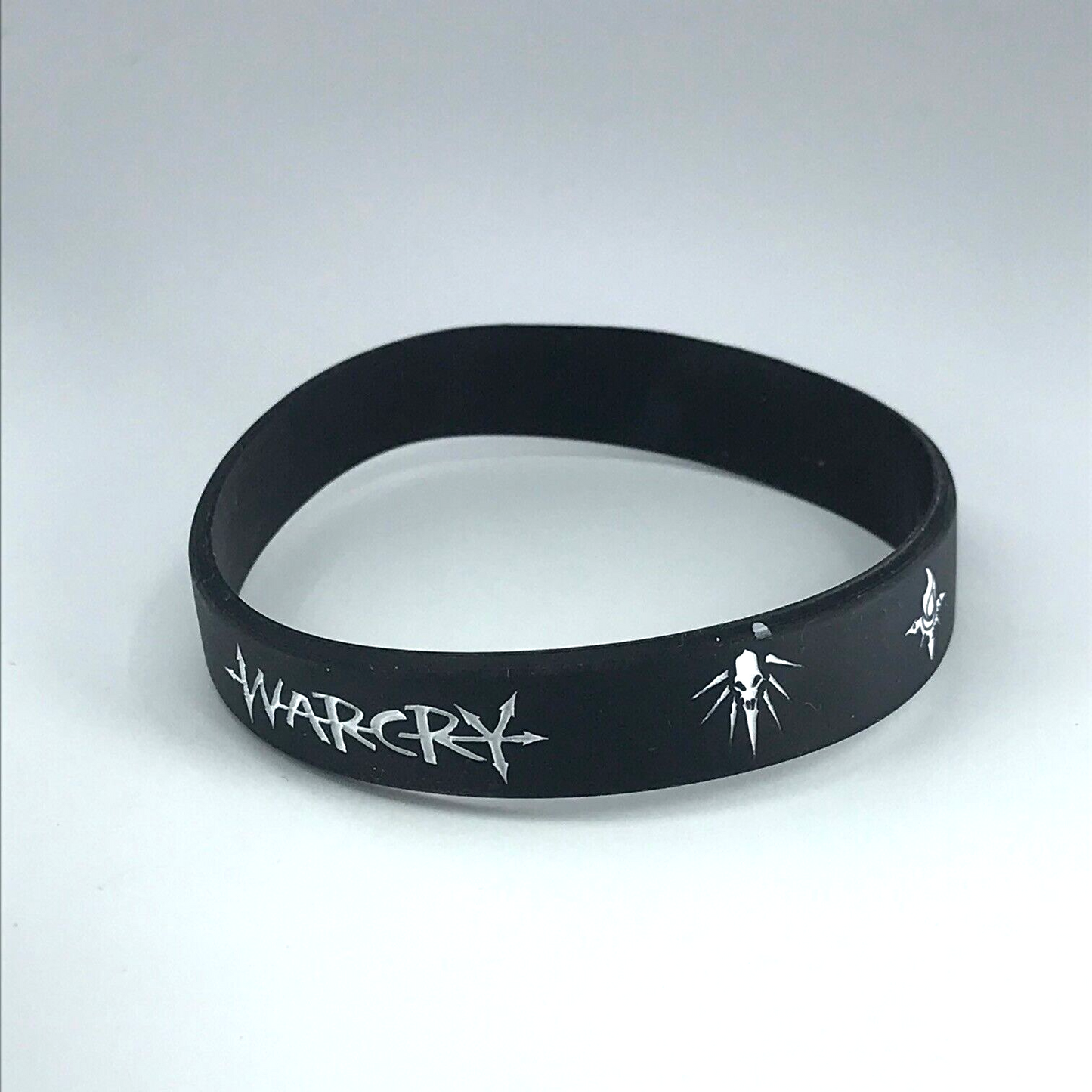 Warcry Wristband Black New Rubber - Warhammer Games Workshop X5296