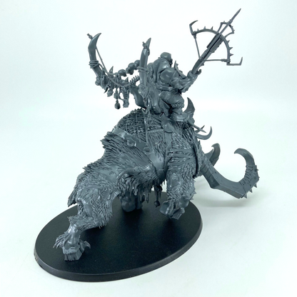 Huskard on Thundertusk Ogor Mawtribes - Warhammer Age of Sigmar