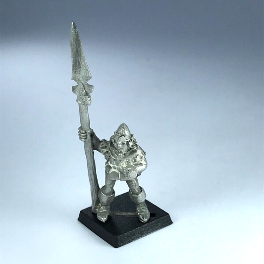 Wood Elves Glade Guard Spearman Citadel Dated 1995 Warhammer Fantasy X12833