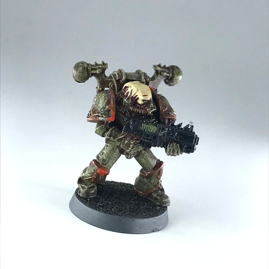 Plague Marine with Plasma Gun Chaos Space Marines - Warhammer 40K Metal X11870