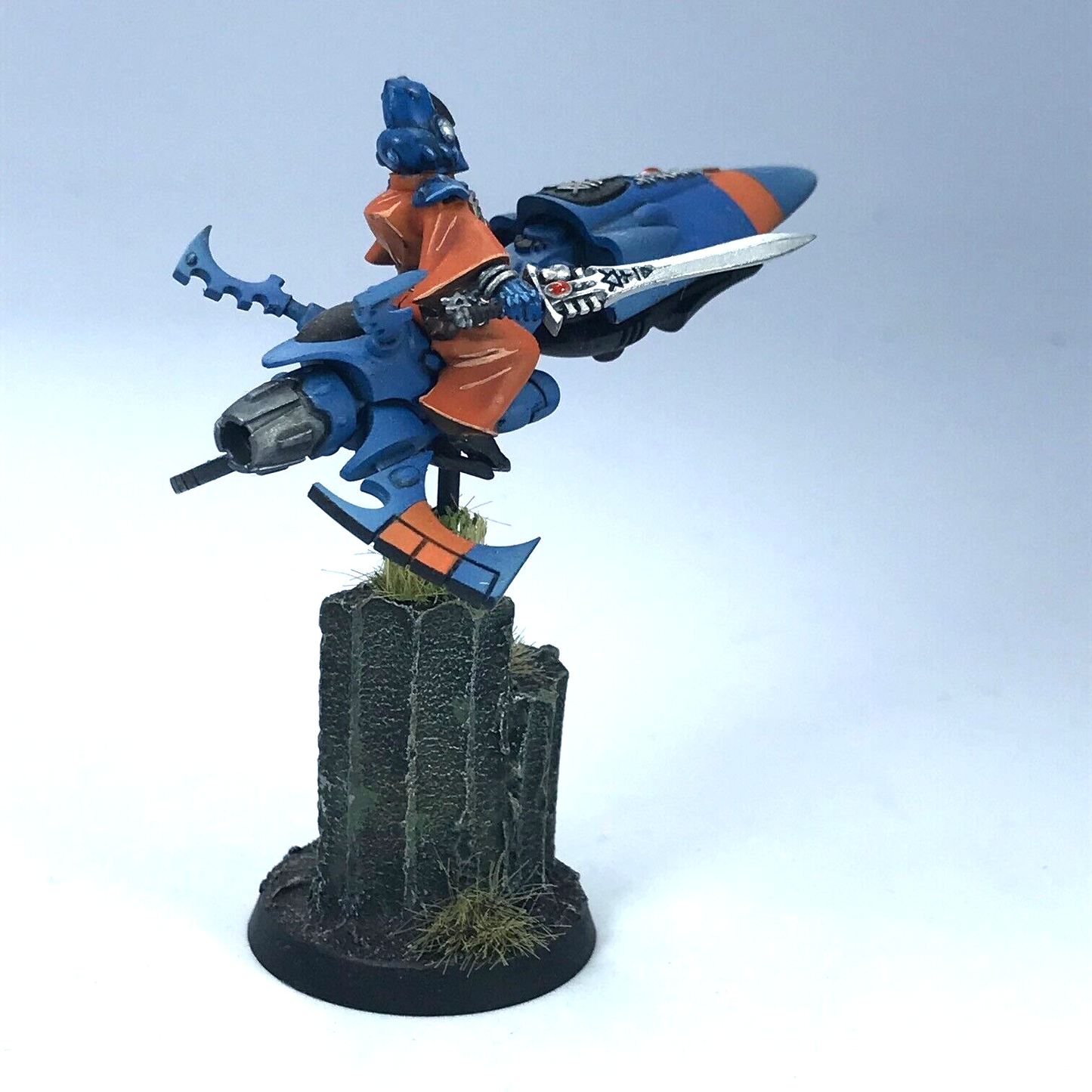 Eldar Warlock Skyrunner Aeldari - Painted - Warhammer 40K C2373