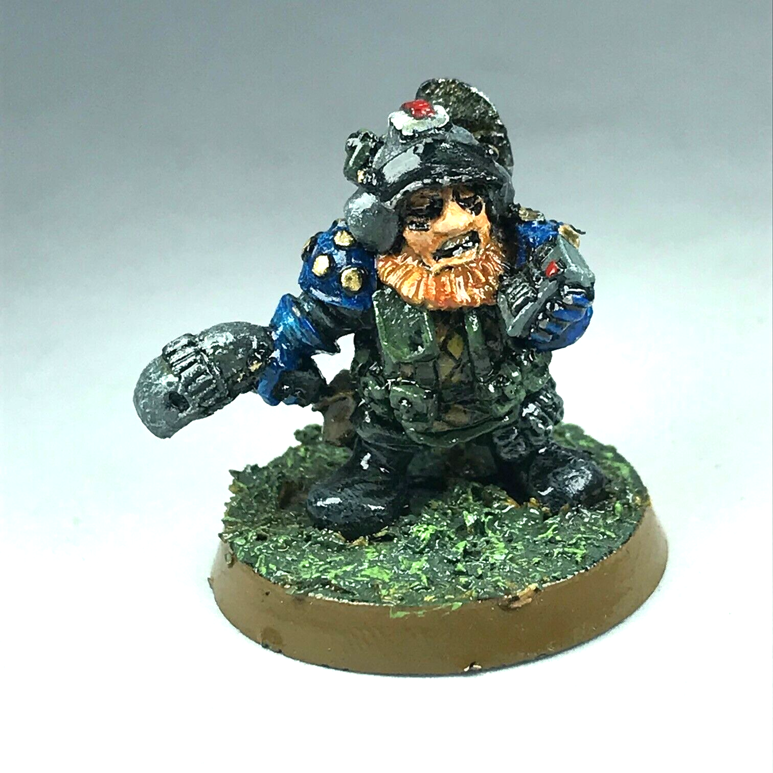 Classic metal space dwarf squat - painted - warhammer 40k x5813