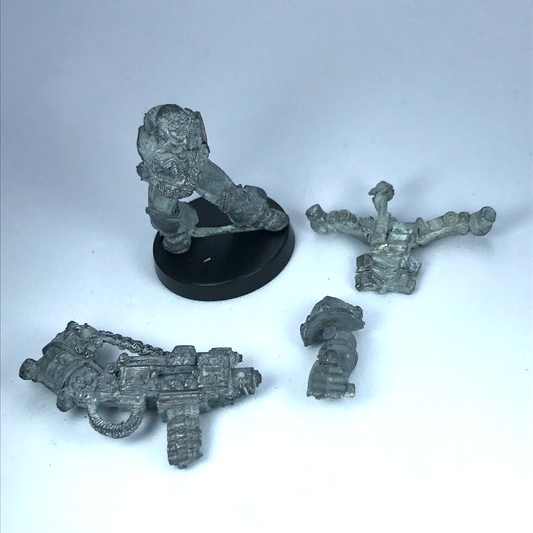 Classic Metal Chaos Space Marine with Heavy Bolter - Warhammer 40K X5378