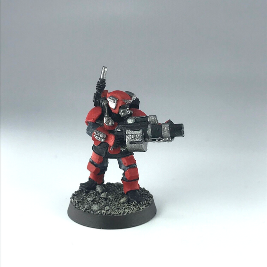 Kasrkin Stormtrooper with Grenade Launcher Imperial Guard Warhammer 40K X8468