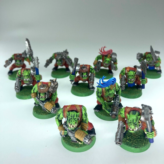 Ork Boyz Squad - Space Orks - Painted - Warhammer 40K Games Workshop C5036