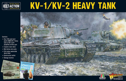 KV-1/KV-2 Heavy Tank - Warlord Games Bolt Action Miniatures