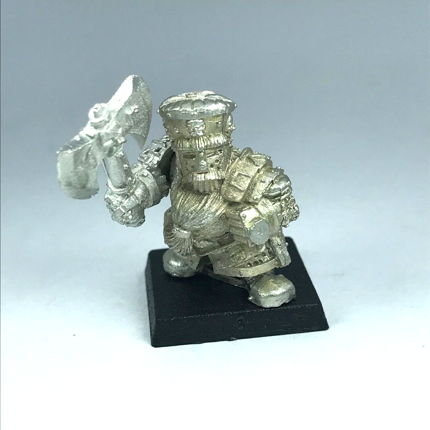 Classic Metal Dwarf Iron Breaker Champion Command - Warhammer Fantasy X1152