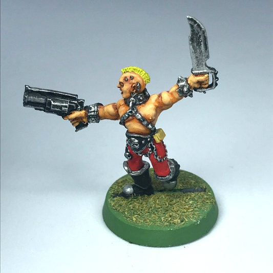 Metal Necromunda Goliath Ganger - Painted - Necromunda Games Workshop X6492