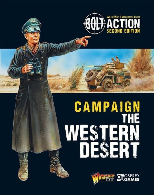 Campaign  The Western Desert - Brand New - Warlord Games Bolt Action Miniatures