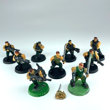 Catachan Infantry Squad Imperial Guard - Varying Condition - Warhammer 40K C3329