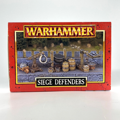 Siege Defenders Set - Warhammer Fantasy Citadel Games Workshop Classic Metal