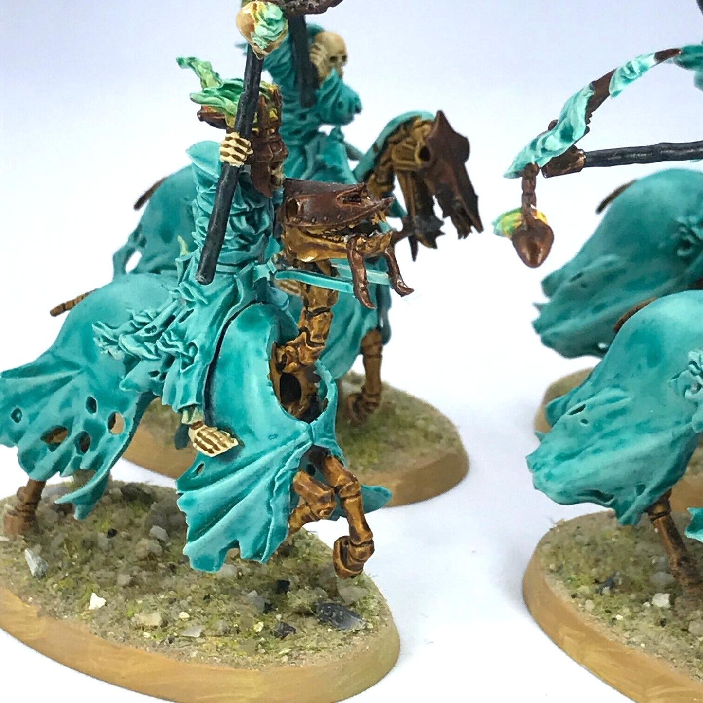 Nighthaunt Hex Wraith - Painted - Warhammer Age of Sigmar C3425