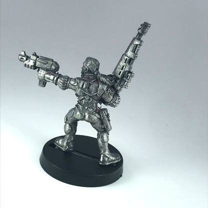 Van Saar with Lasgun & Autopistol Ganger - Necromunda Warhammer Metal X8235