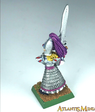 High Elves Swordmaster of Hoeth - Warhammer Fantasy Classic Painted Metal X6298