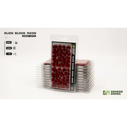 Alien Blood Moon Grass Tufts 6mm - Model Basing - Gamers Grass
