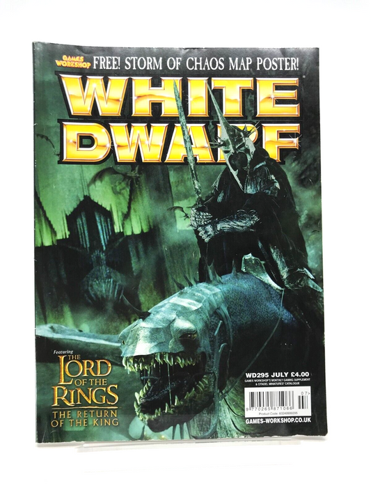 White Dwarf 295 Magazine Games Workshop Warhammer Fantasy 40,000 40K M511