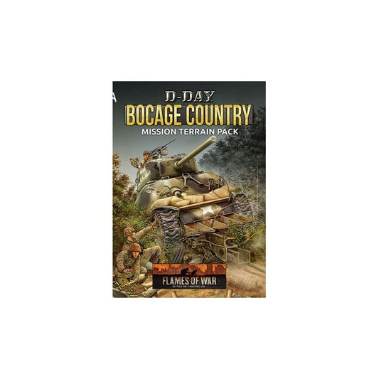 D-Day: Bocage Mission Terrain Pack  - Brand New - 15mm Scenery - Flames Of War