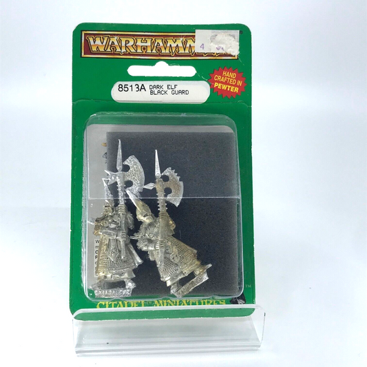 Dark Elf Black Guard of Naggaroth Blister Citadel Warhammer Fantasy Metal C4385