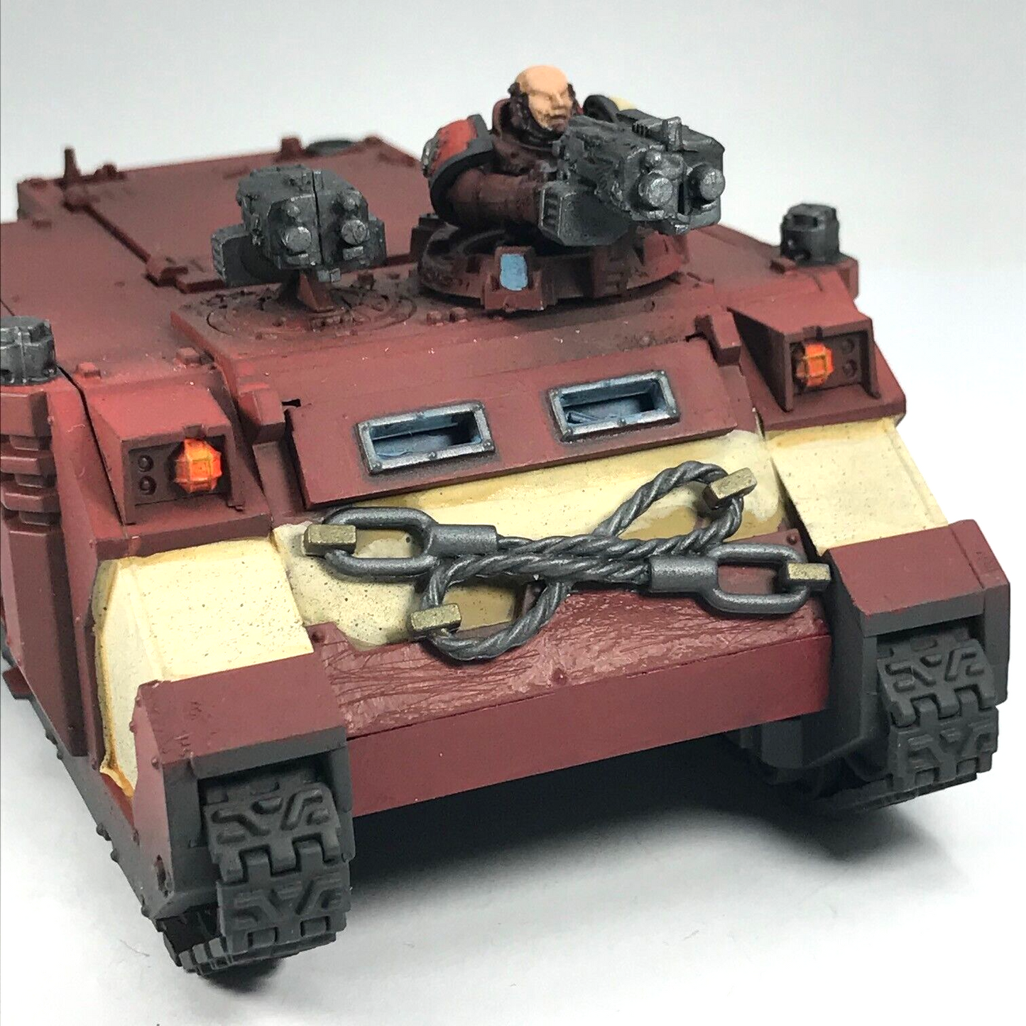 Space Marine Rhino Armoured Personnel Carrier - Painted - Warhammer 40K C1148