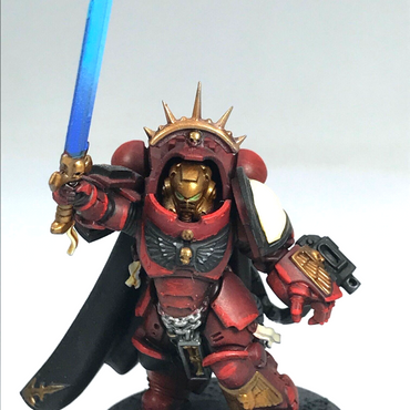 Space Marine Champion Captain - Painted - Warhammer 40K C1441