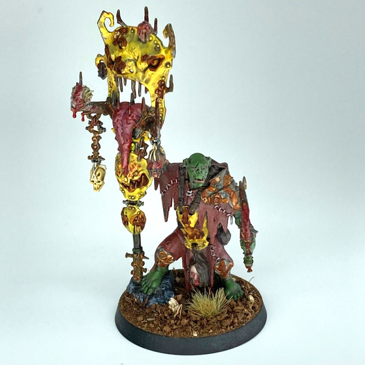 Murknob with Belcha-banna Orruk Warclans - Painted Warhammer Age of Sigmar C1486