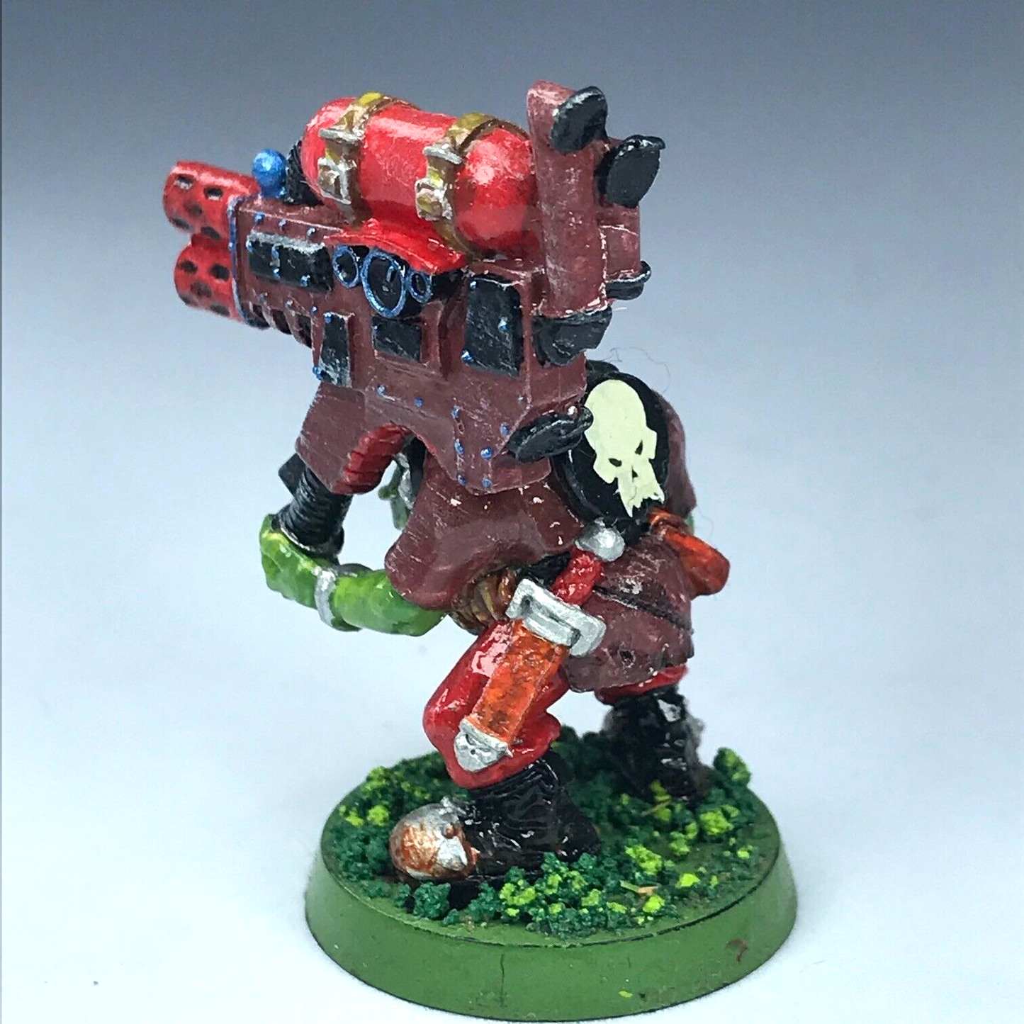 Metal Classic Space Ork With Heavy Weapon - Painted - Warhammer 40K X8572