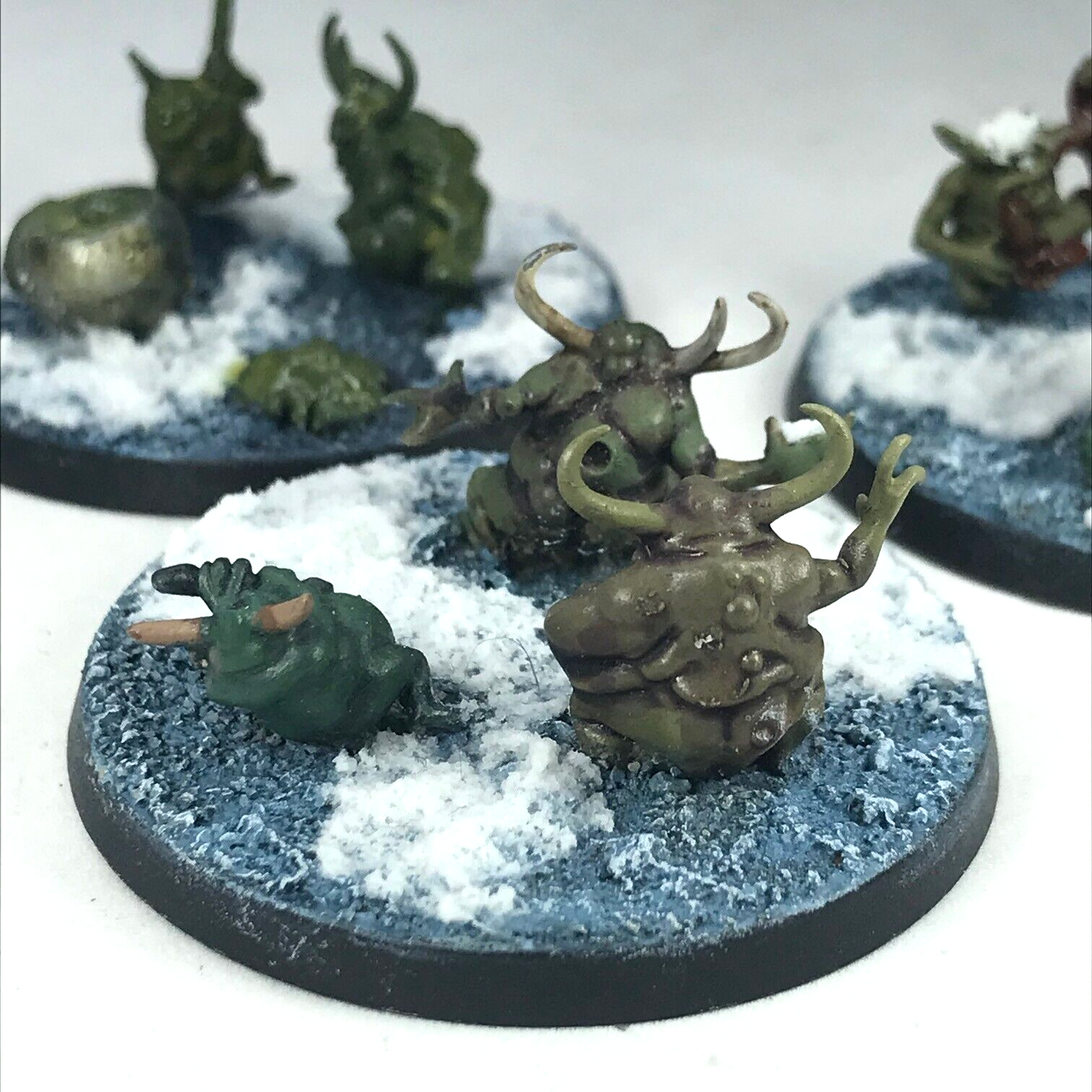 Nurgle Nurglings Swarm Chaos - Painted - Warhammer Age of Sigmar C469