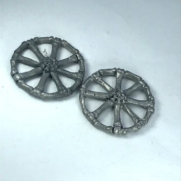 Undead / Elves Wheels Parts Spares - Warhammer Fantasy Classic Metal X7607