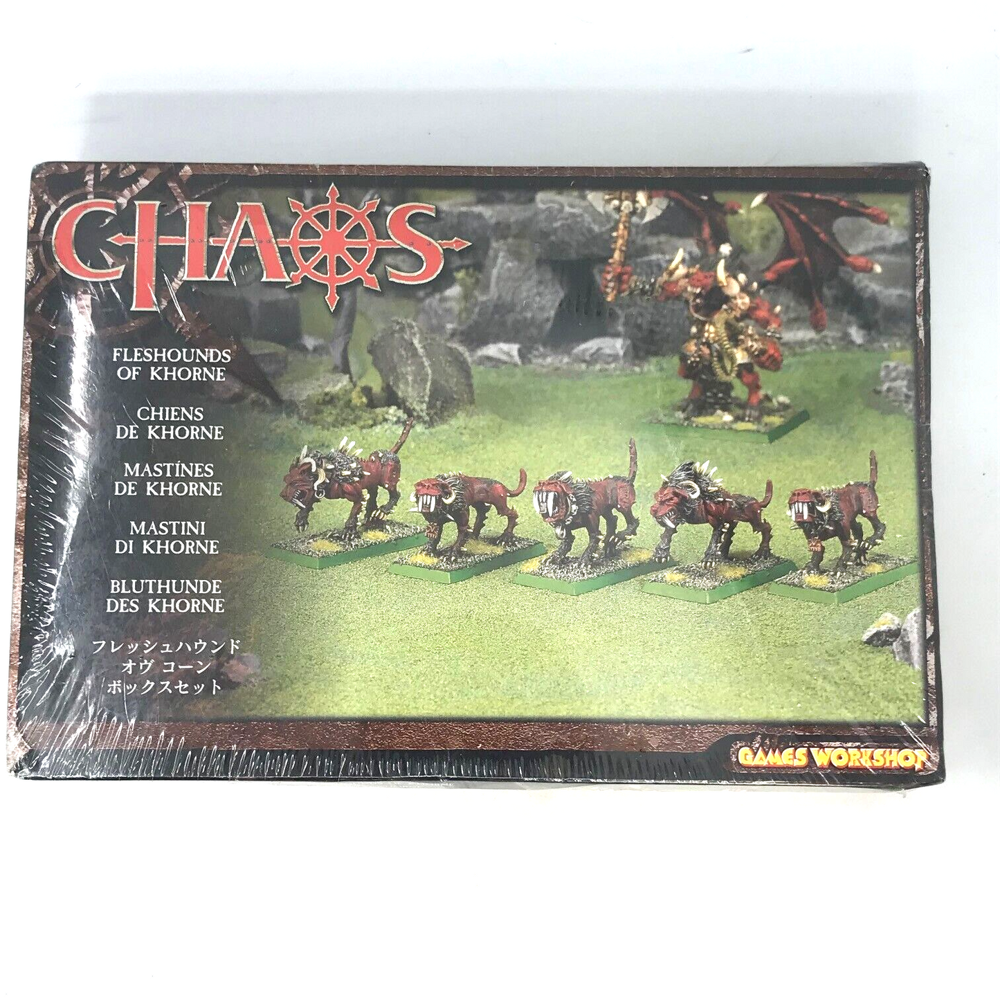 Classic Chaos Fleshounds of Khorne - Boxed - Warhammer Fantasy / 40K W66