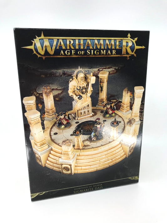 Sigmarite Dais Terrain Dominion Of Sigmar - Unbuilt - Warhammer Games Workshop