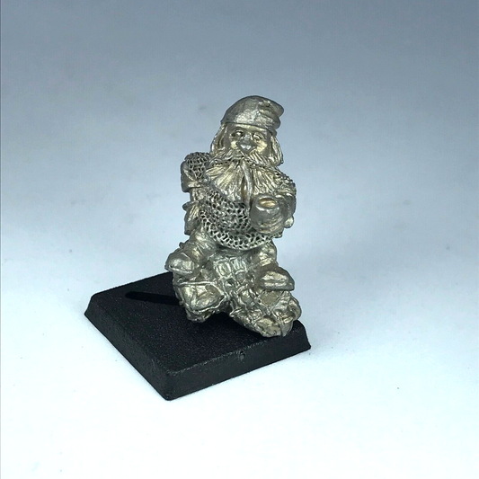 Classic Metal Dwarf Shortfoot Siege Engine Crew 1987 - Warhammer Fantasy X8185