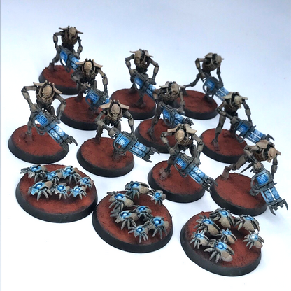 Necron Warriors Squadron - Warhammer 40K Games Workshop Painted C4092