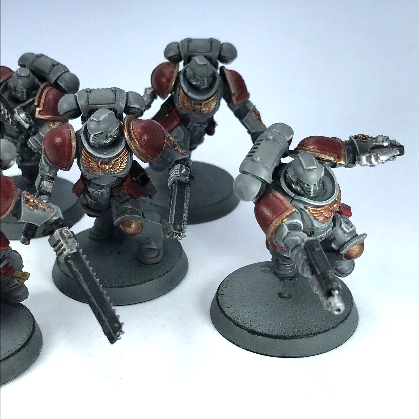 Primaris Assault Intercessors Space Marine - Painted - Warhammer 40K C3491