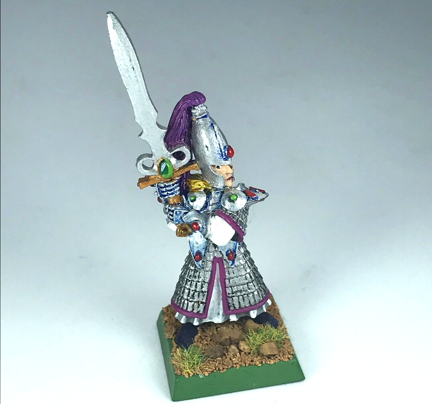 High Elves Swordmaster of Hoeth - Warhammer Fantasy Classic Painted Metal X6298