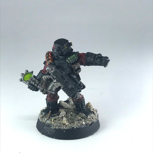 Inquisitorial Stormtrooper Sergeant Imperial Guard - Warhammer 40K Metal X3202