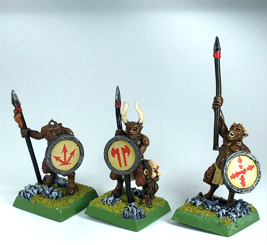 Ungor with Spear Beastmen Spearmen Classic Metal Painted Warhammer Fantasy X5089