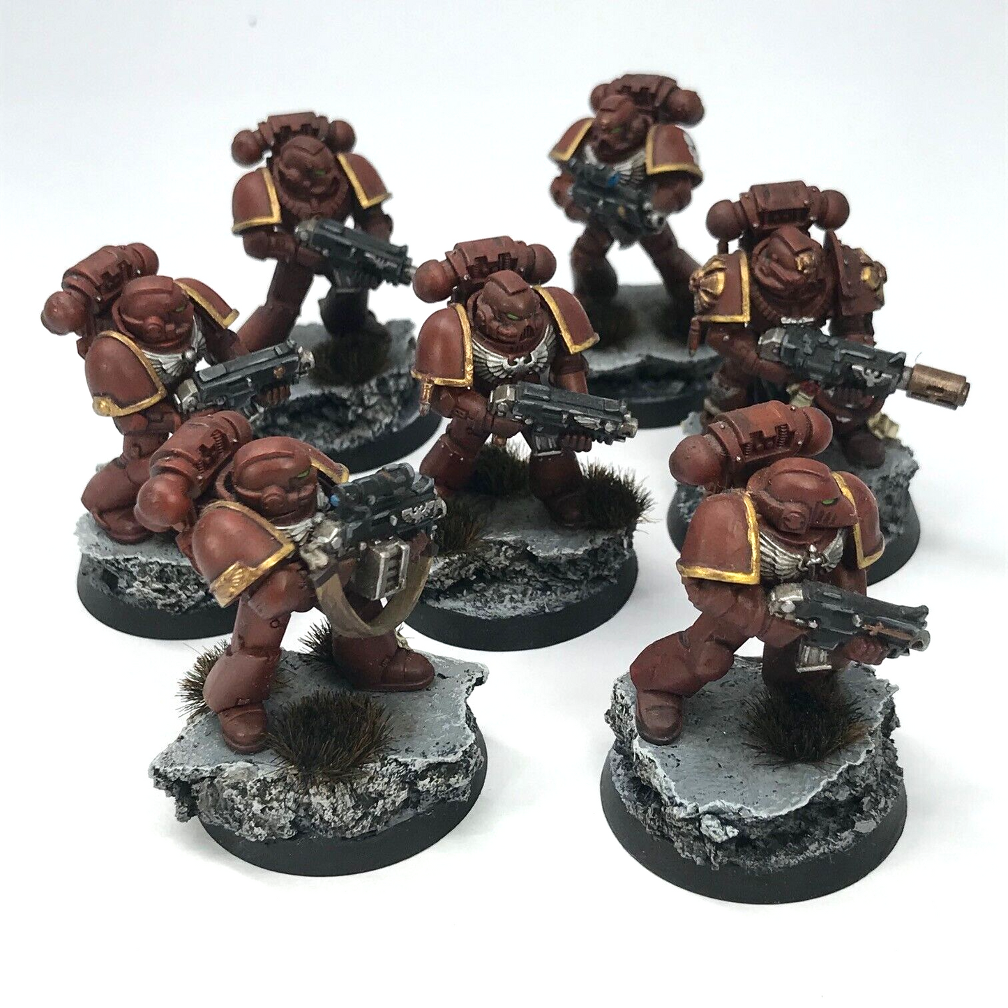 Blood Angel Space Marines Tactical Squad - Painted - Warhammer 40K C2539