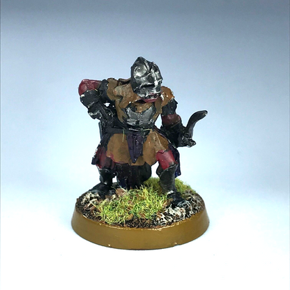 Metal Uruk Hai Scout - Painted - LOTR / Warhammer / Lord of the Rings X12571