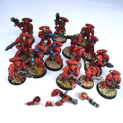 Blood Angels Large Squad Space Marines - Varying Condition - Warhammer 40K C3746